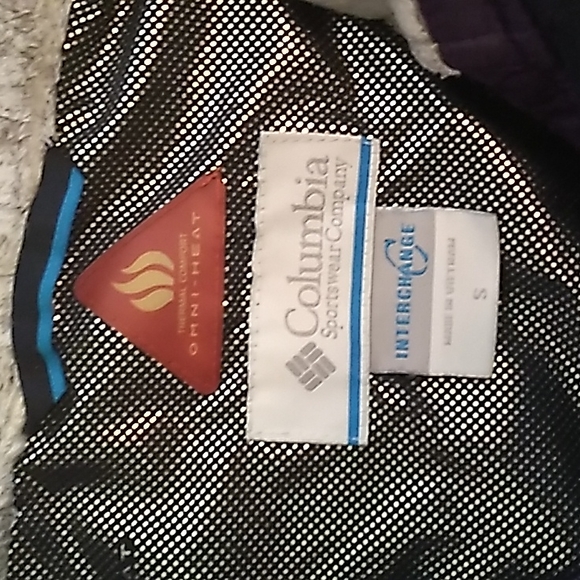 Women's Purple Columbia Omni-Heat Winter Jacket, Size S - Picture 3 of 8